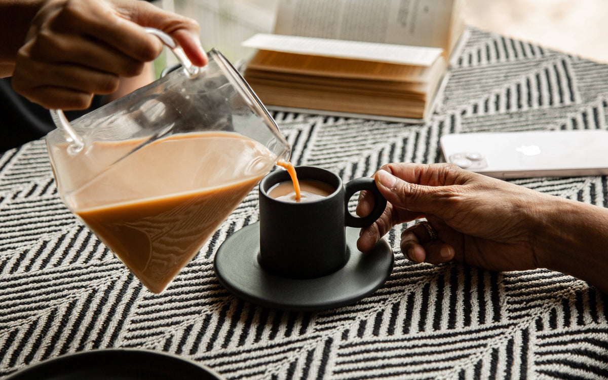 Aqua Lilo Espresso Cup & Saucer | Set of 2