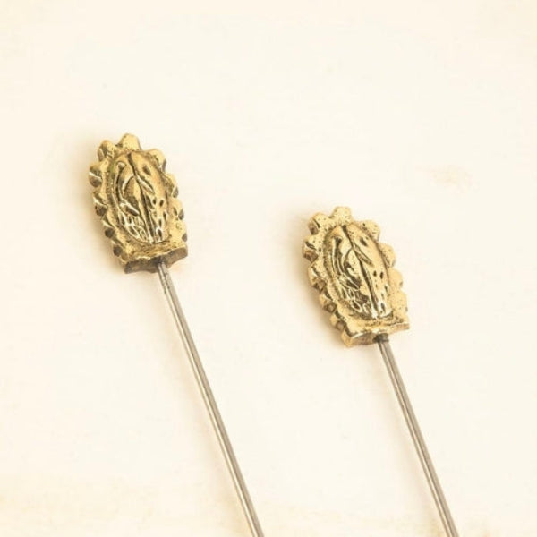 Mahogany Pod Stirrer (Set of 4) 1x1x7.5 Inches