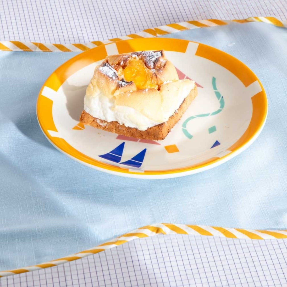 Circle Of Joyee Ceramic Snack Plate - 8.5x8.5x1 Inches