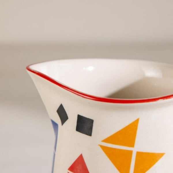 Circle Of Joyee Ceramic Milk Jug 4x3.5x5 Inches