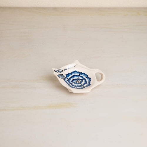 Damask Tea Set Thinggy (Set Of 2) - 5x4x0.5 Inches