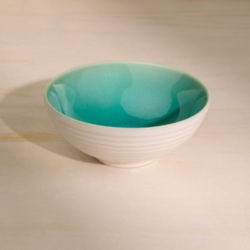 Midori Ceramic Pasta Bowl - 7x7x3 Inches