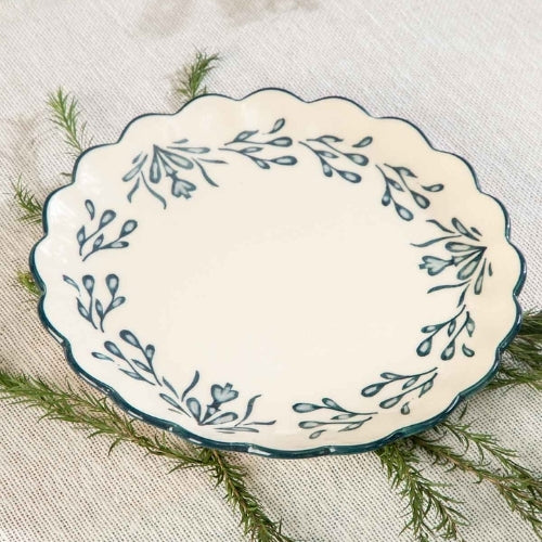Montane Ceramic Dinner Plate - 10.5x10.5x2.5 Inches