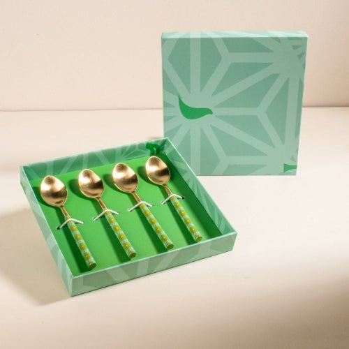 Tulukka Dessert Spoon Set 5x1x0.2 Inches