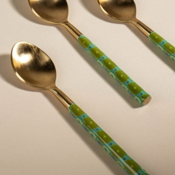 Tulukka Dessert Spoon Set 5x1x0.2 Inches