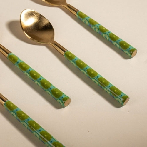 Tulukka Dessert Spoon Set 5x1x0.2 Inches