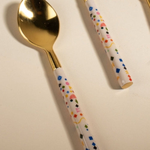 Circle Of Joyee Dessert Spoon Set 5x1x0.2 Inches