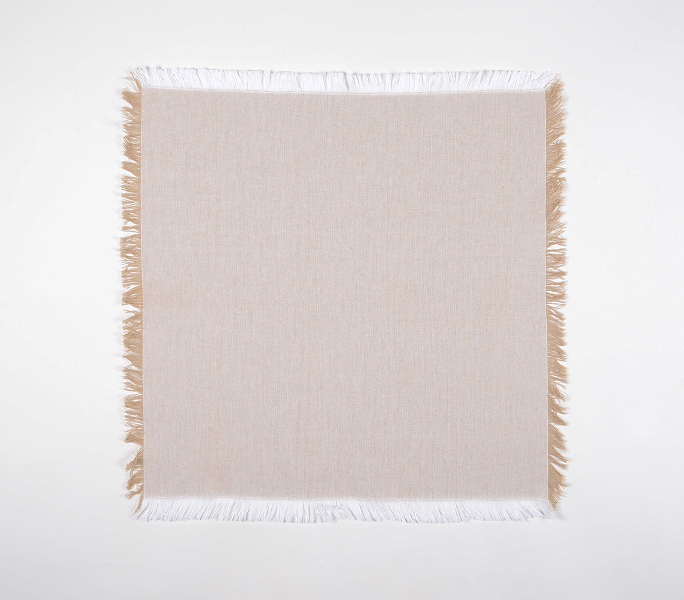 Wheaten Cotton Table Napkins (Set of 4), 18 Inch- 2 SETS