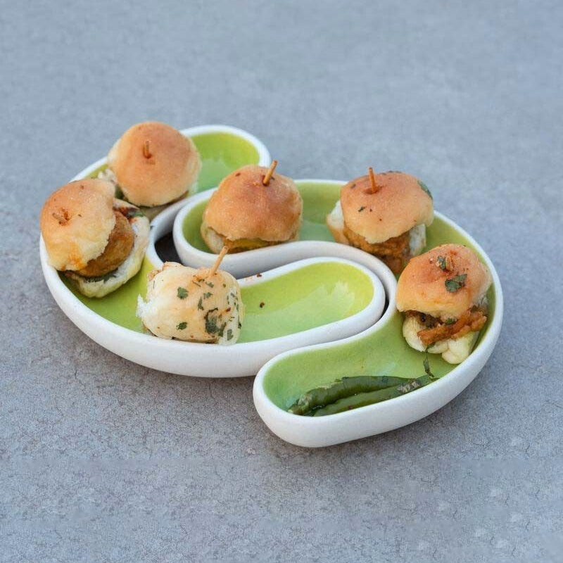 Cee Dip Plate Lime Green- 150ml ( Set of 2)