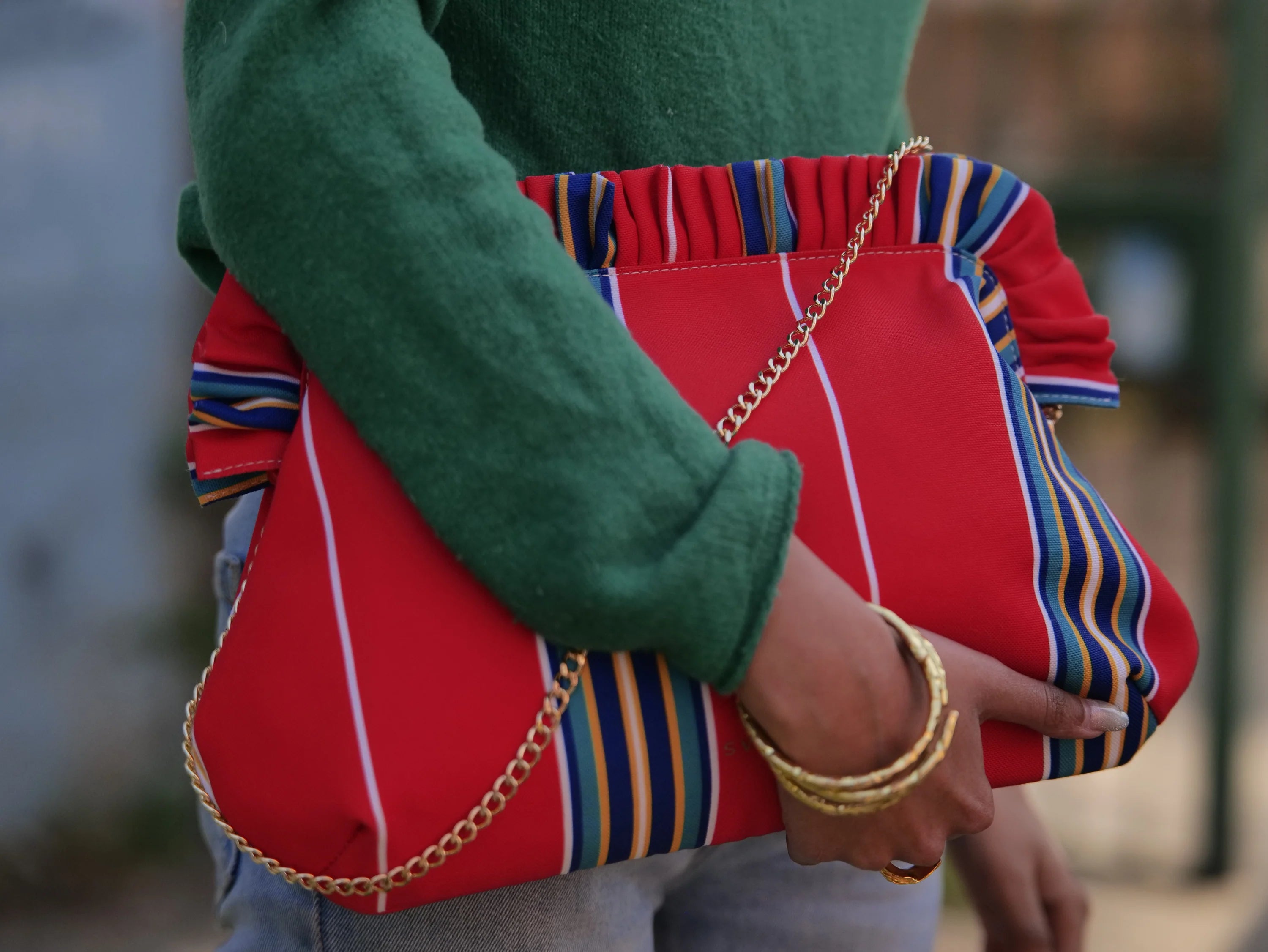 Campari Pochette - 10”H x 14”W Inches