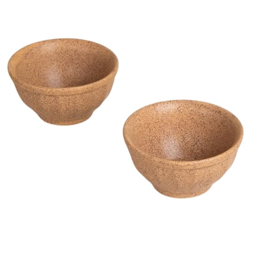 Studio Naturals Butter Yellow Mixer Bowl (Set Of 2) 4.5x4.5x2.4 Inches
