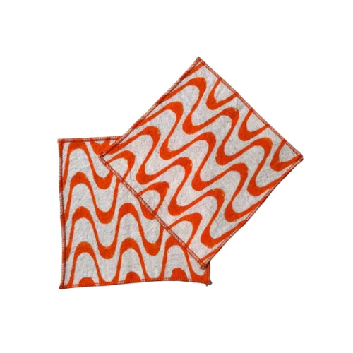 Hand Block Printed Tipple Toppers Cocktail Napkin 5x5 Inches (Set of 4)