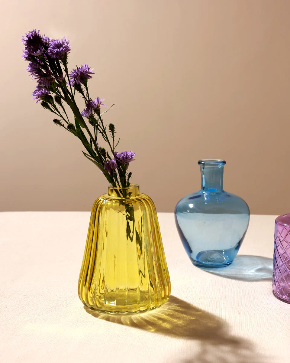 Bud Beauties - Set of 3 Glass Bud Vases