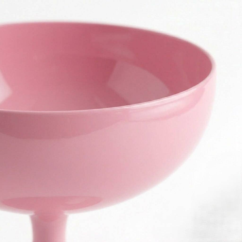 Pink Ice Cream Cup | Enameled Steel| Set Of 2