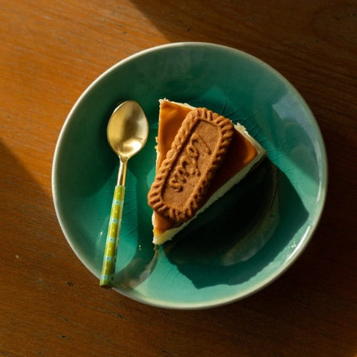 Midori Ceramic Side Plate 7x7x0.5 Inches (Set of 2)