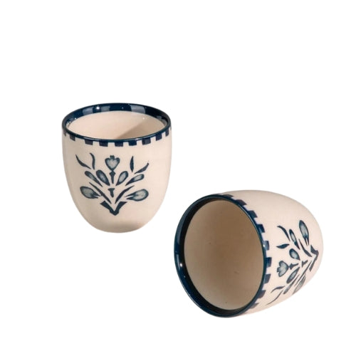 Montane Ceramic Kulhar (Set Of 2) 3x3x3 Inches