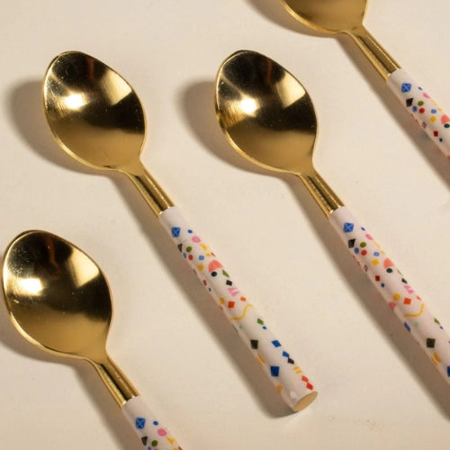 Circle Of Joyee Dessert Spoon Set 5x1x0.2 Inches