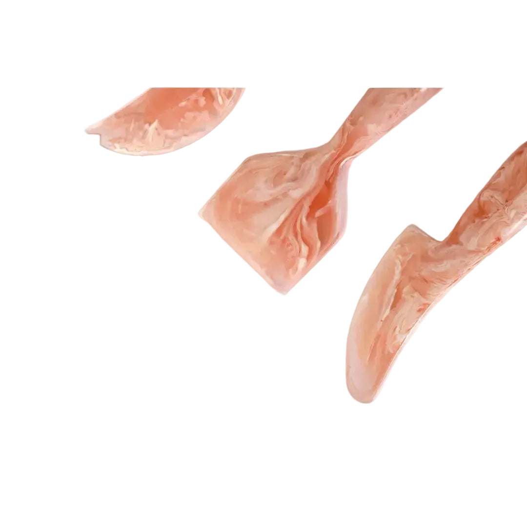 Resin Cheese Knife, Pink (Set of 3) - 6 Inches