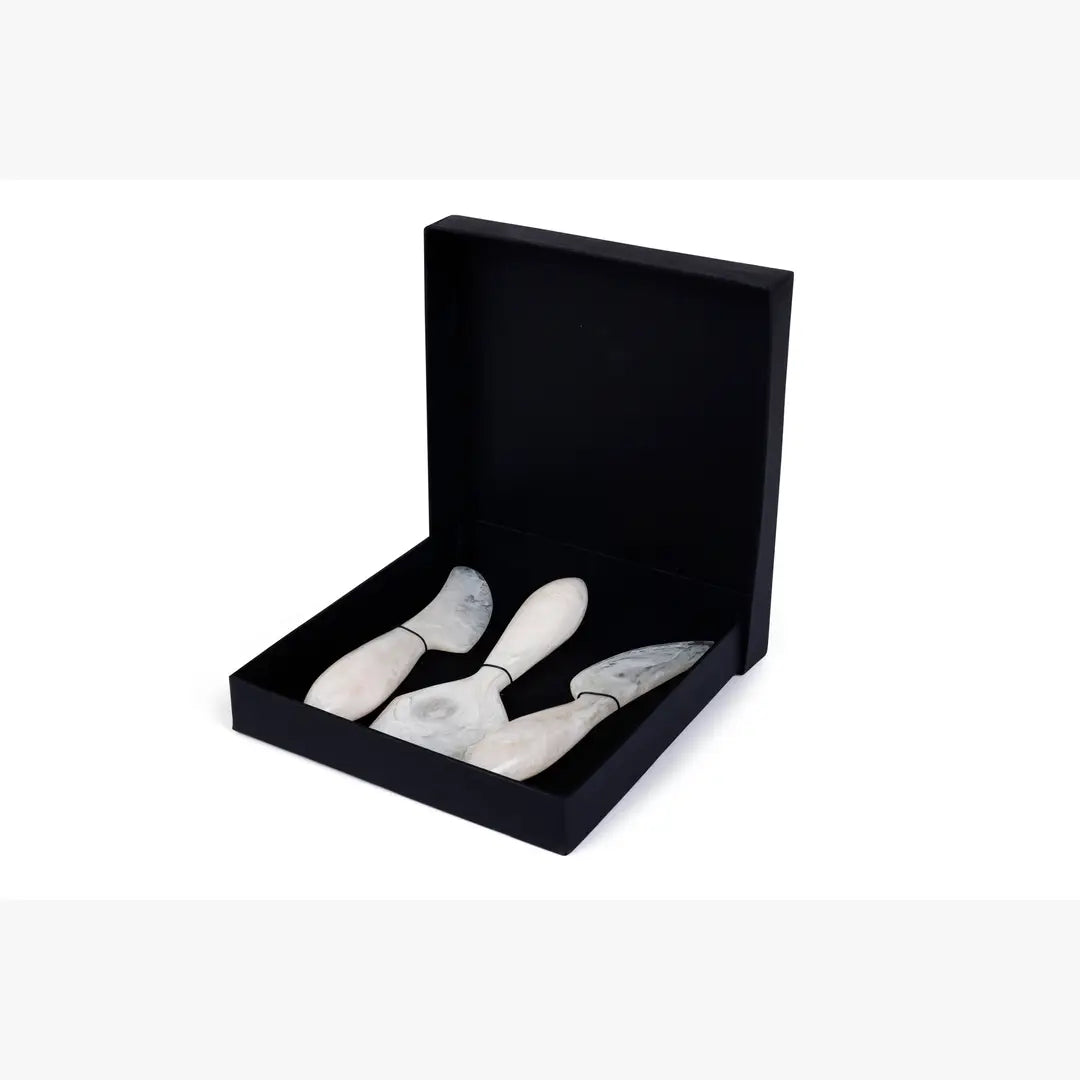 Resin Cheese Knife, Vanilla (Set of 3) - 6 Inches