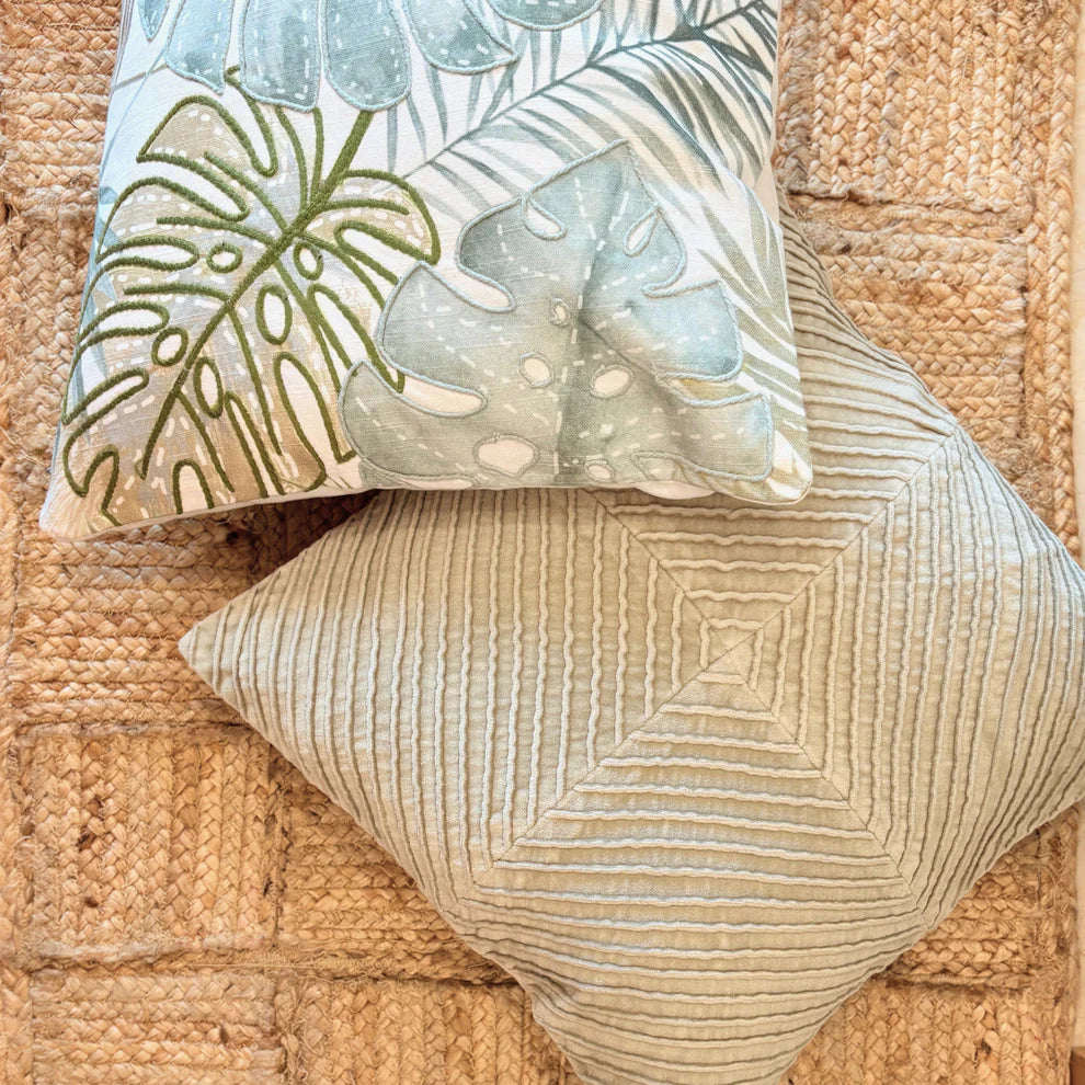 Tropical Whisper Cushion Cover - 16 x 16 Inches