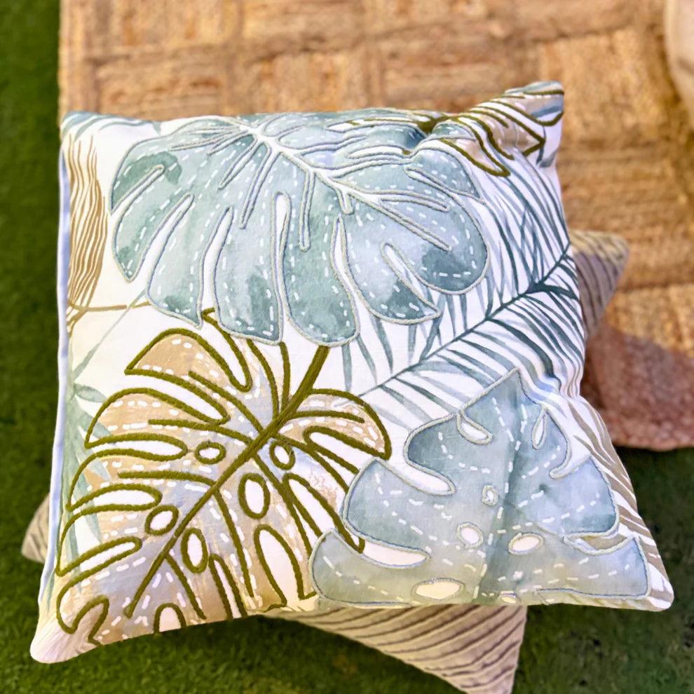 Tropical Whisper Cushion Cover - 16 x 16 Inches