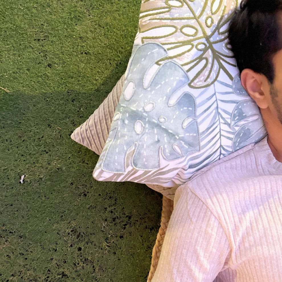 Tropical Whisper Cushion Cover - 16 x 16 Inches