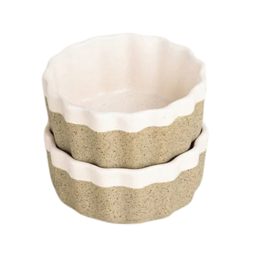 Studio Naturals Herb Green Ramekin (Set Of 2) 3.7x3.7x1.5 Inches