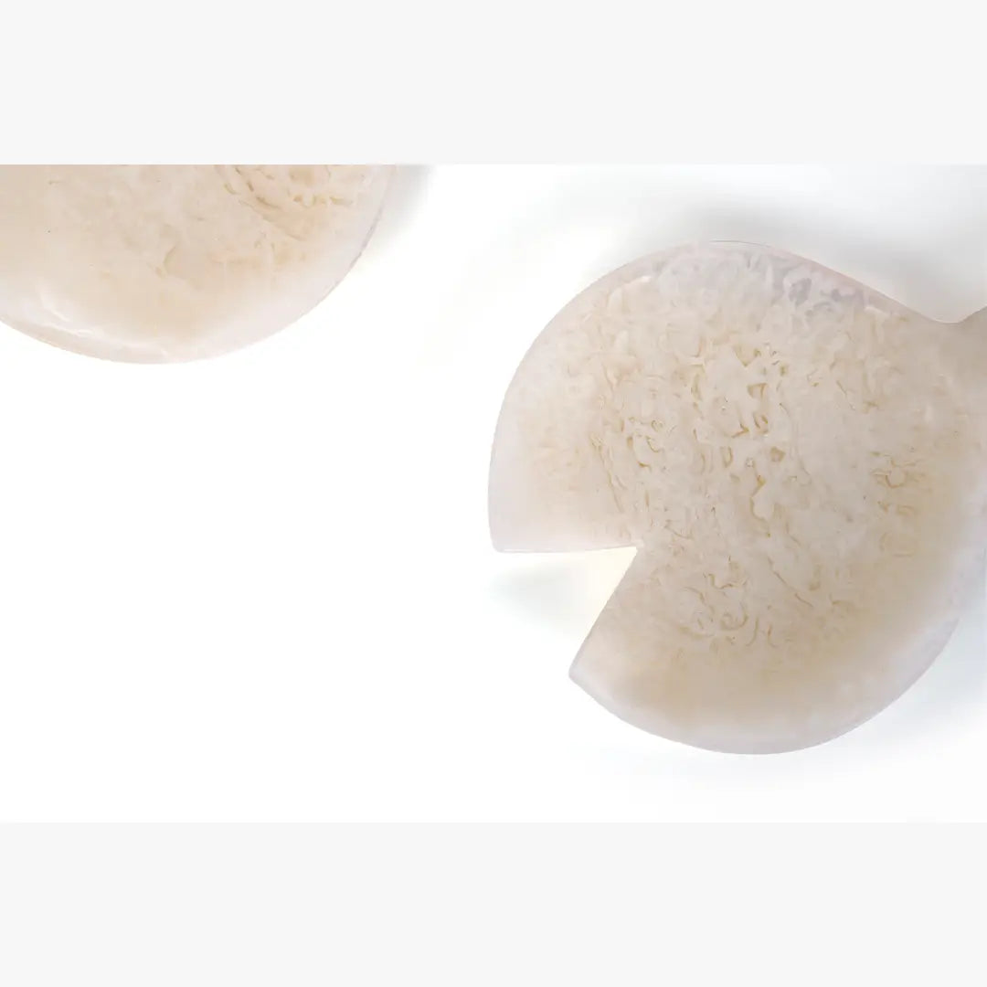 Resin Salad Server-Vanilla (Set of 2), 12.40 x 3.93 Inches