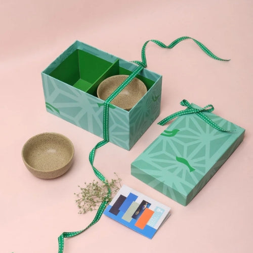 Studio Naturals Herb Green Katori (Set Of 2) 4x4x2 Inches