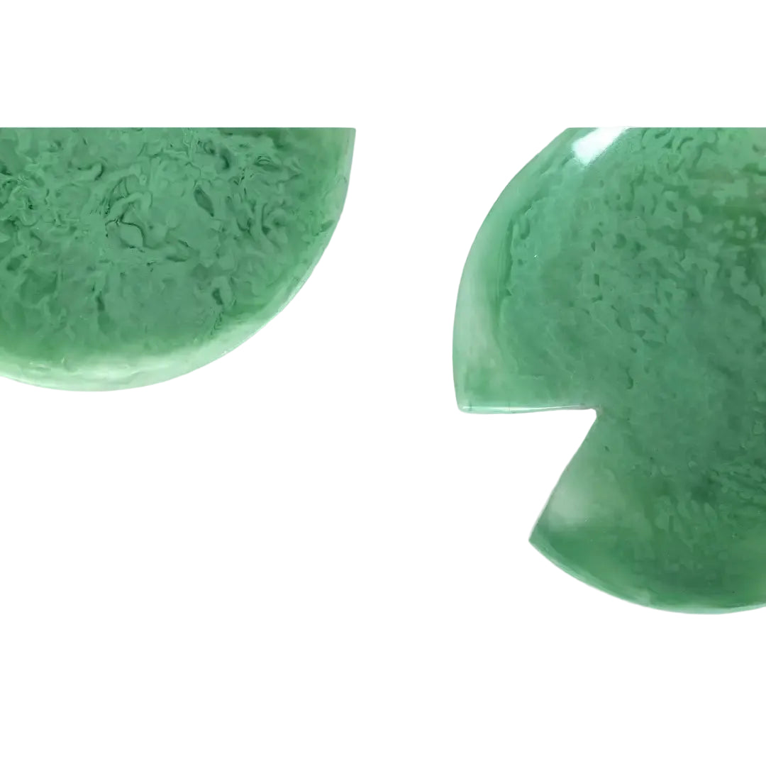 Resin Salad Server-Green (Set of 2), 12.40 x 3.93 Inches