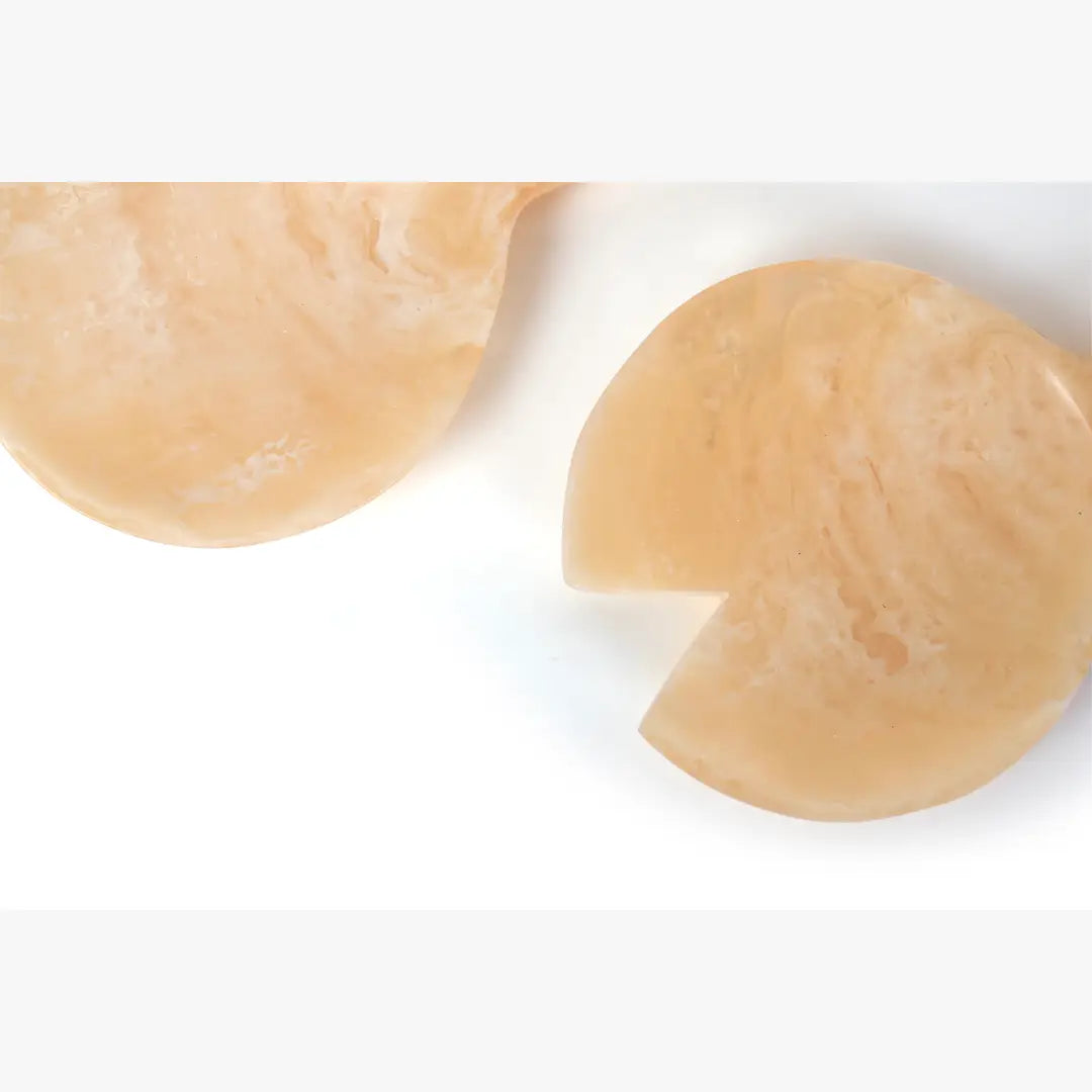 Resin Salad Server-Peach (Set of 2), 12.40 x 3.93 Inches