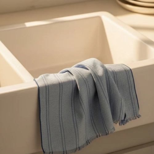 Handloom Cotton Cup & Cloth Tea Towel 16x21 Inches