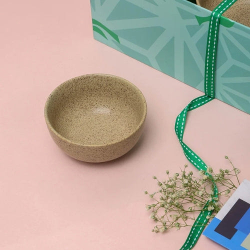 Studio Naturals Herb Green Bowl (Set Of 2) 4x4x2 Inches