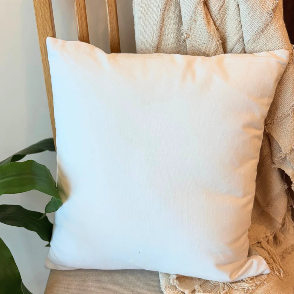 Cannes Mustard Floral Cushion Cover - 18 x 18 Inches