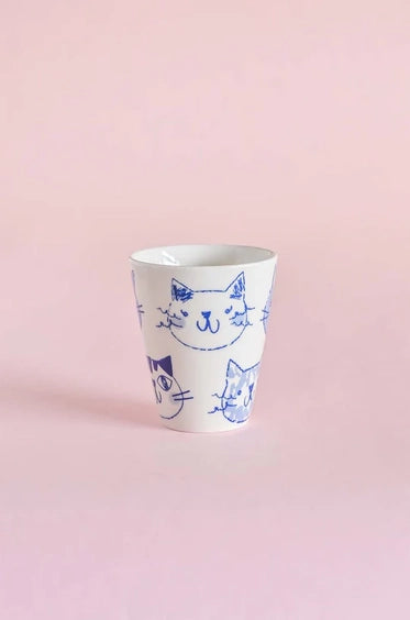 Kitten Coffee Mug, 5.11 x 3.5 x 4.3 Inches (SET OF 4)