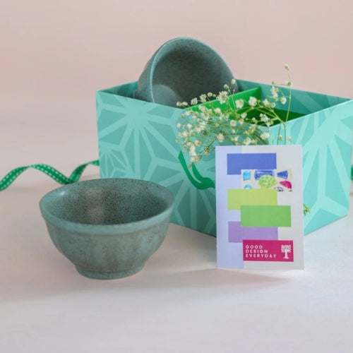 Studio Naturals Berry Blue Mixer Bowl (Set Of 2) 4.5x4.5x2.4 Inches