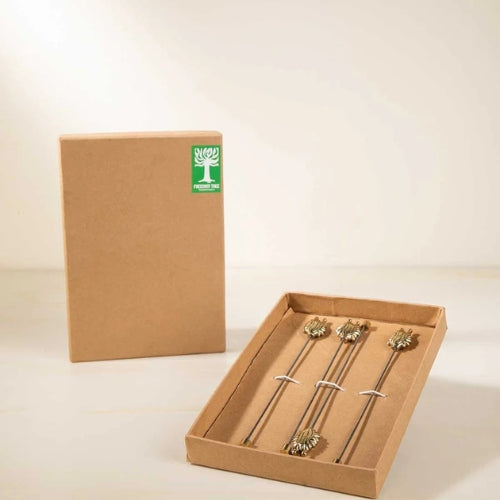 Aphim Pod Stirrer Set 1x1x7.5 Inches