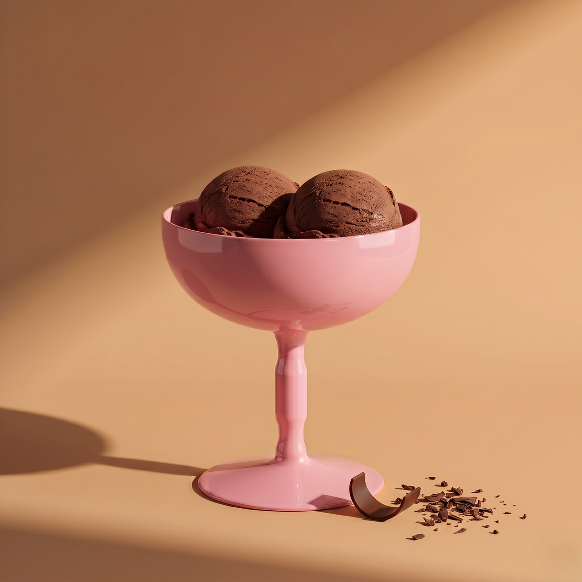 Pink Ice Cream Cup | Enameled Steel| Set Of 2