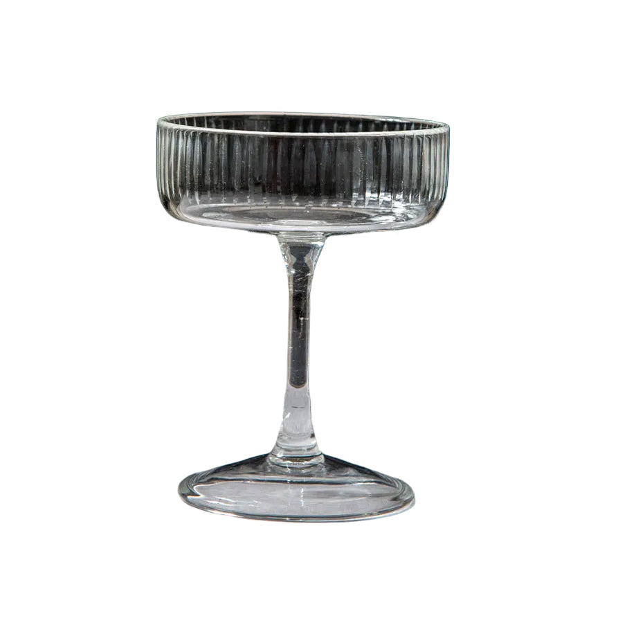 Audrey Glass, 5.5x5.3 Inches (SET OF 4)