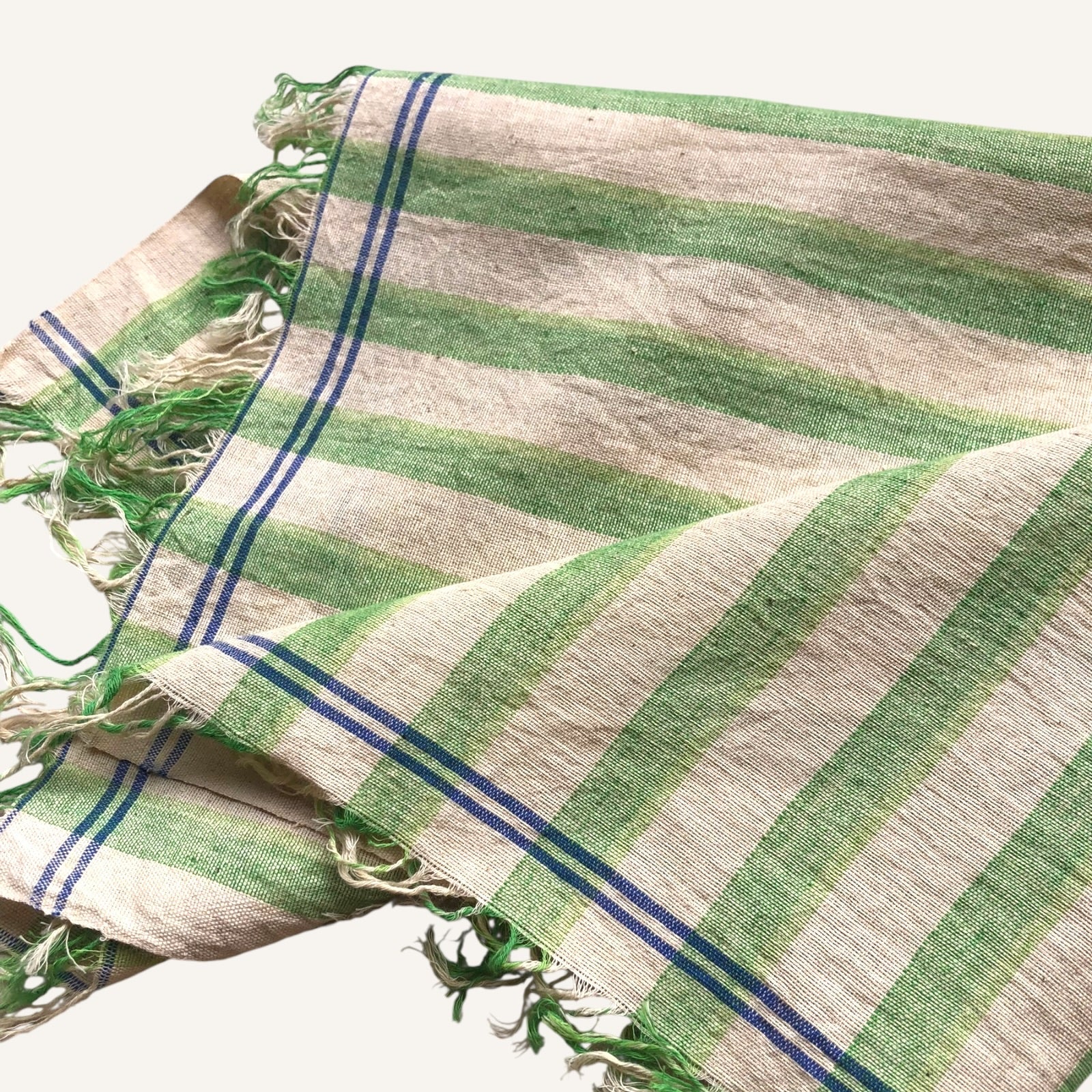 Handloom Cotton Basil & Bubbles Tea Towel 17x24 Inches