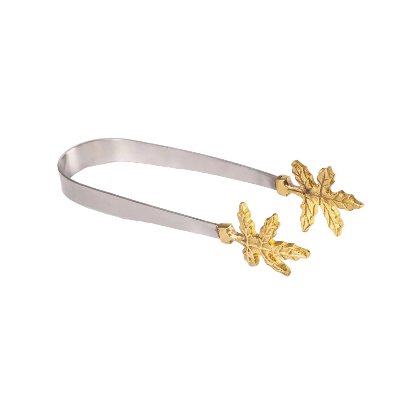 Brass Leaf Tong- 6.29 Inches