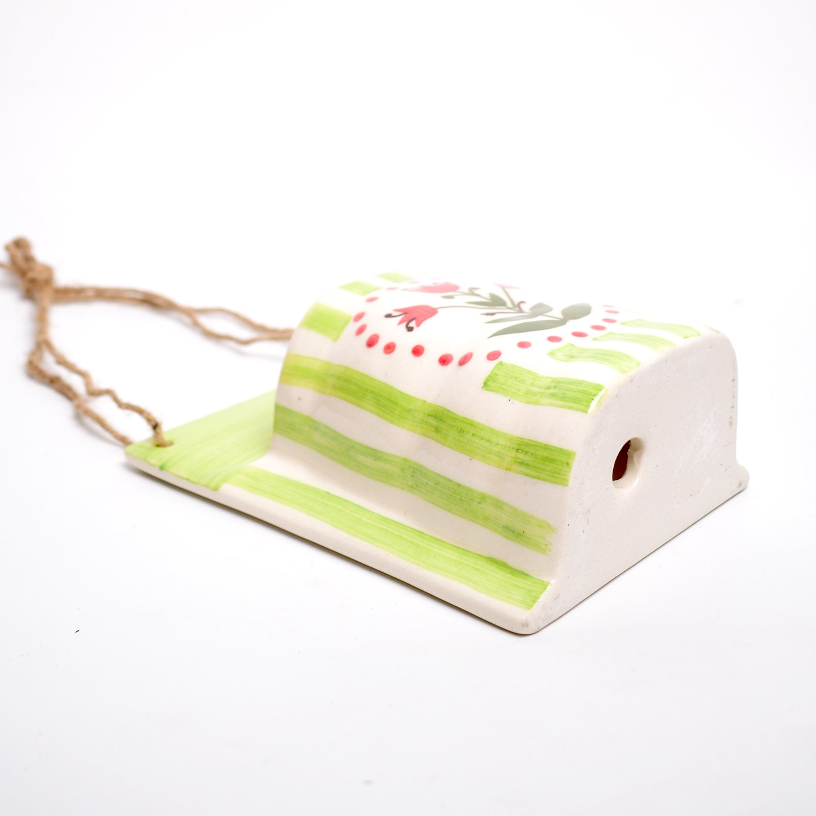 Green Garden Bloom Ceramic Wall Planter
