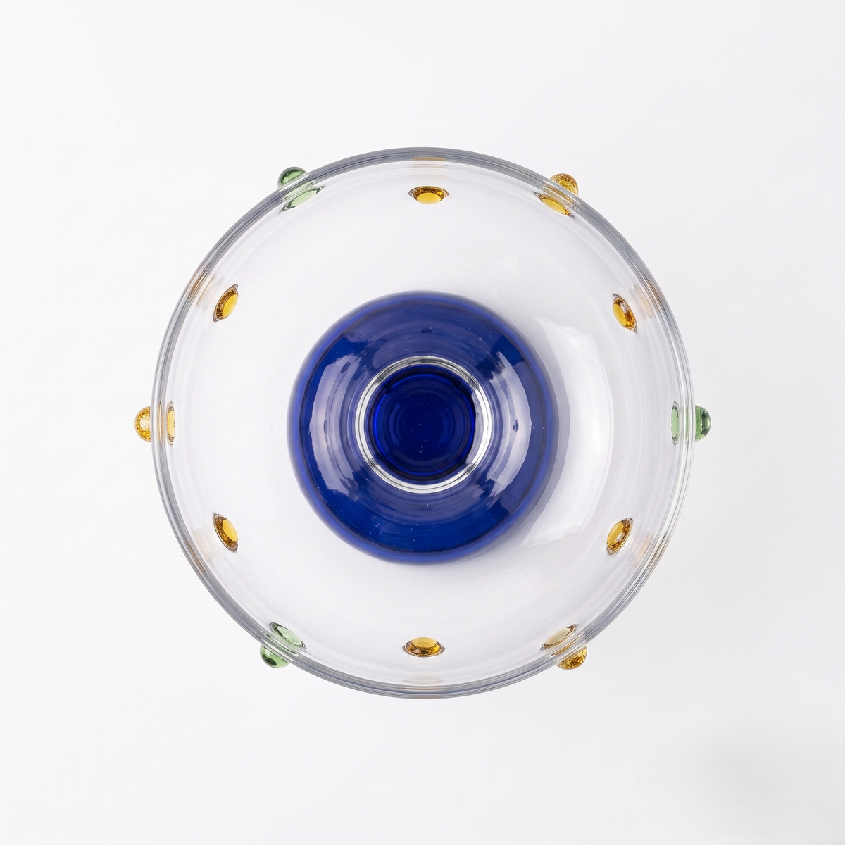 Dessert Glass & Spoon Duo Set | Handblown Borosilicate Glass