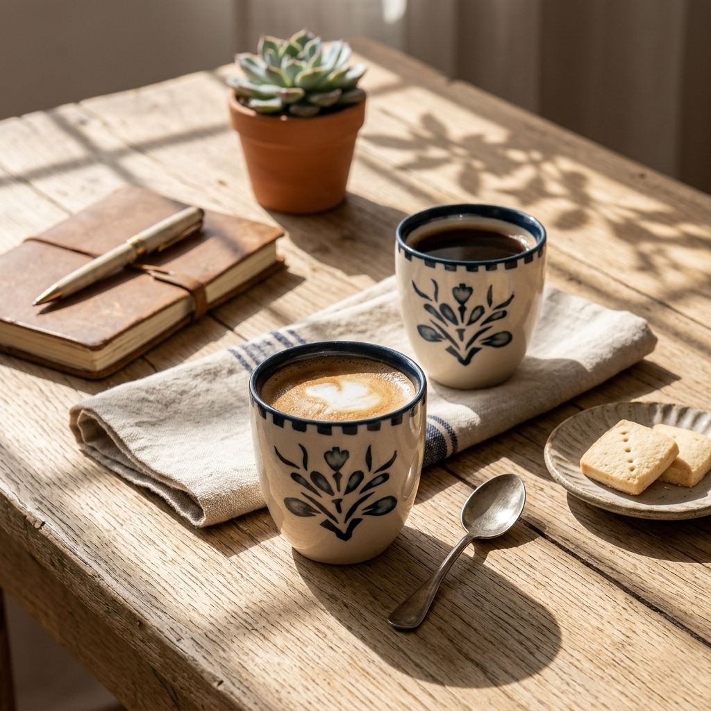 Montane Ceramic Cup (Set Of 2) 3x3x3 Inches