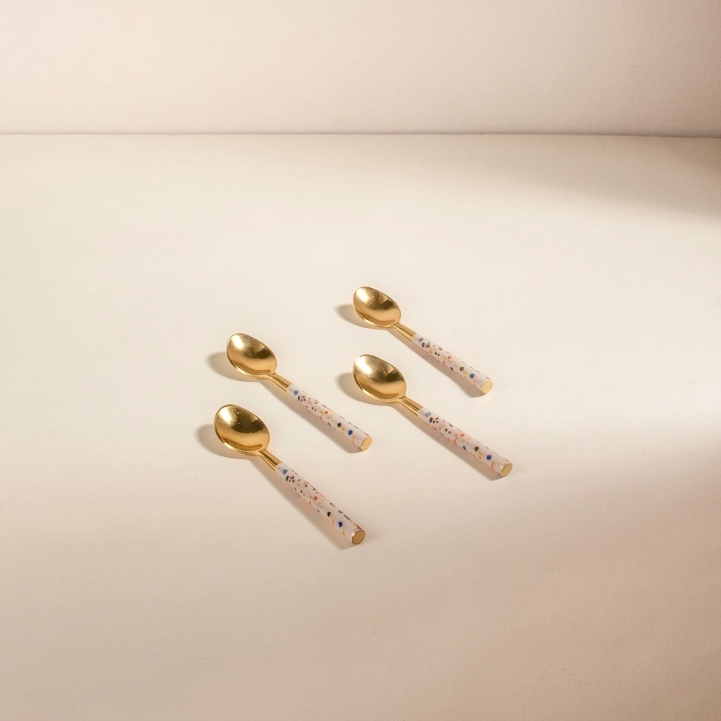 Circle Of Joyee Dessert Spoon Set 5x1x0.2 Inches