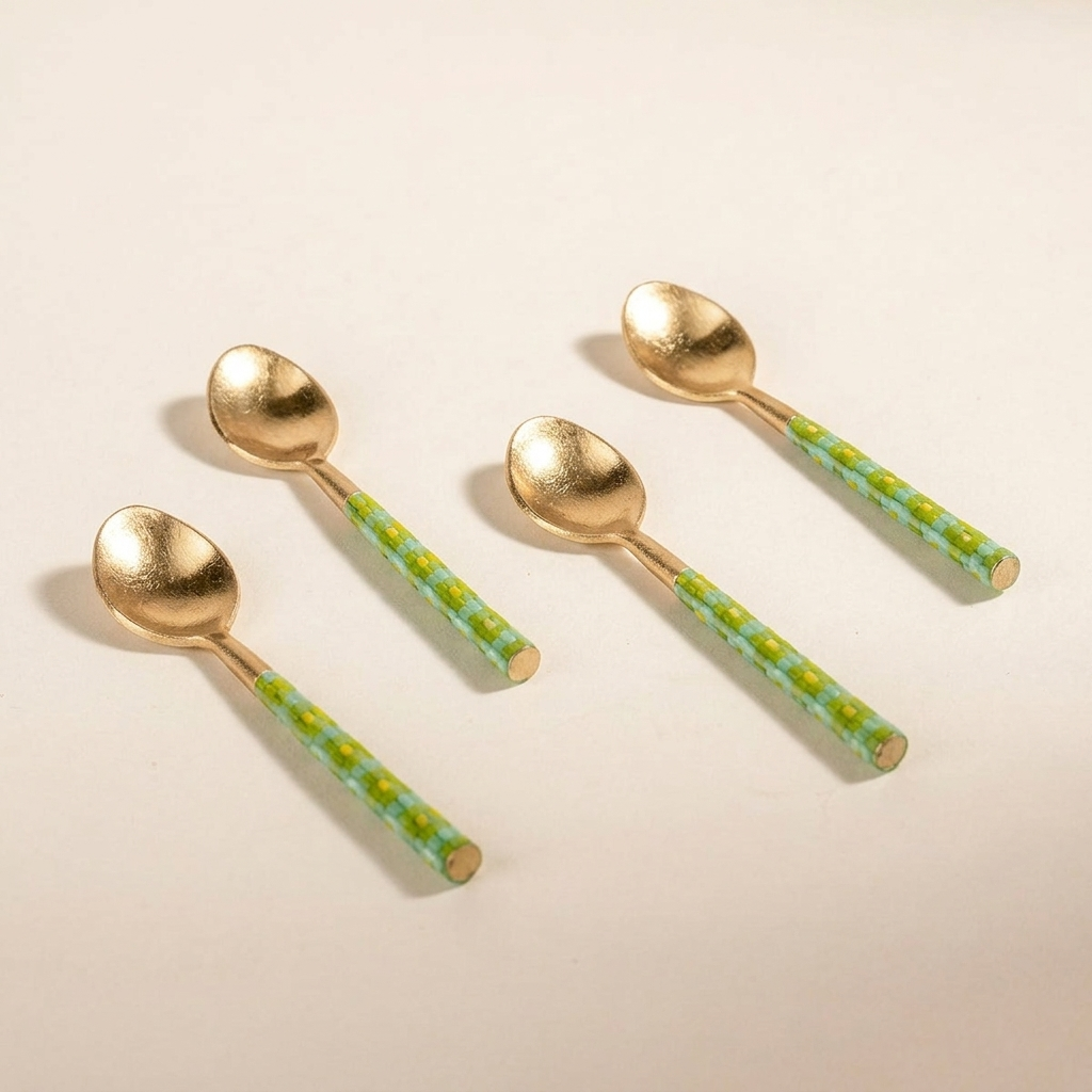 Tulukka Dessert Spoon Set 5x1x0.2 Inches