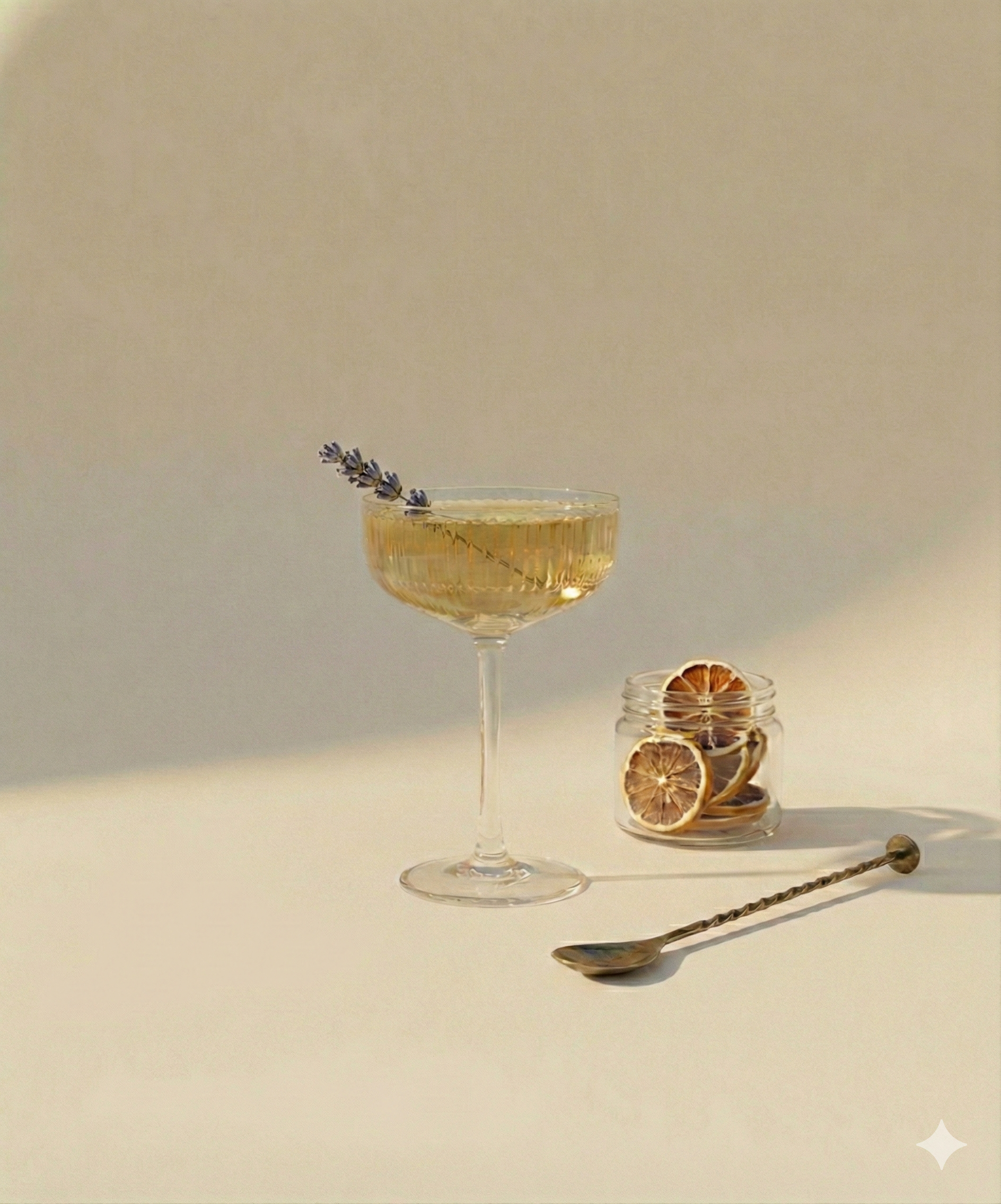 Audrey Glass, 5.5x5.3 Inches (SET OF 4)