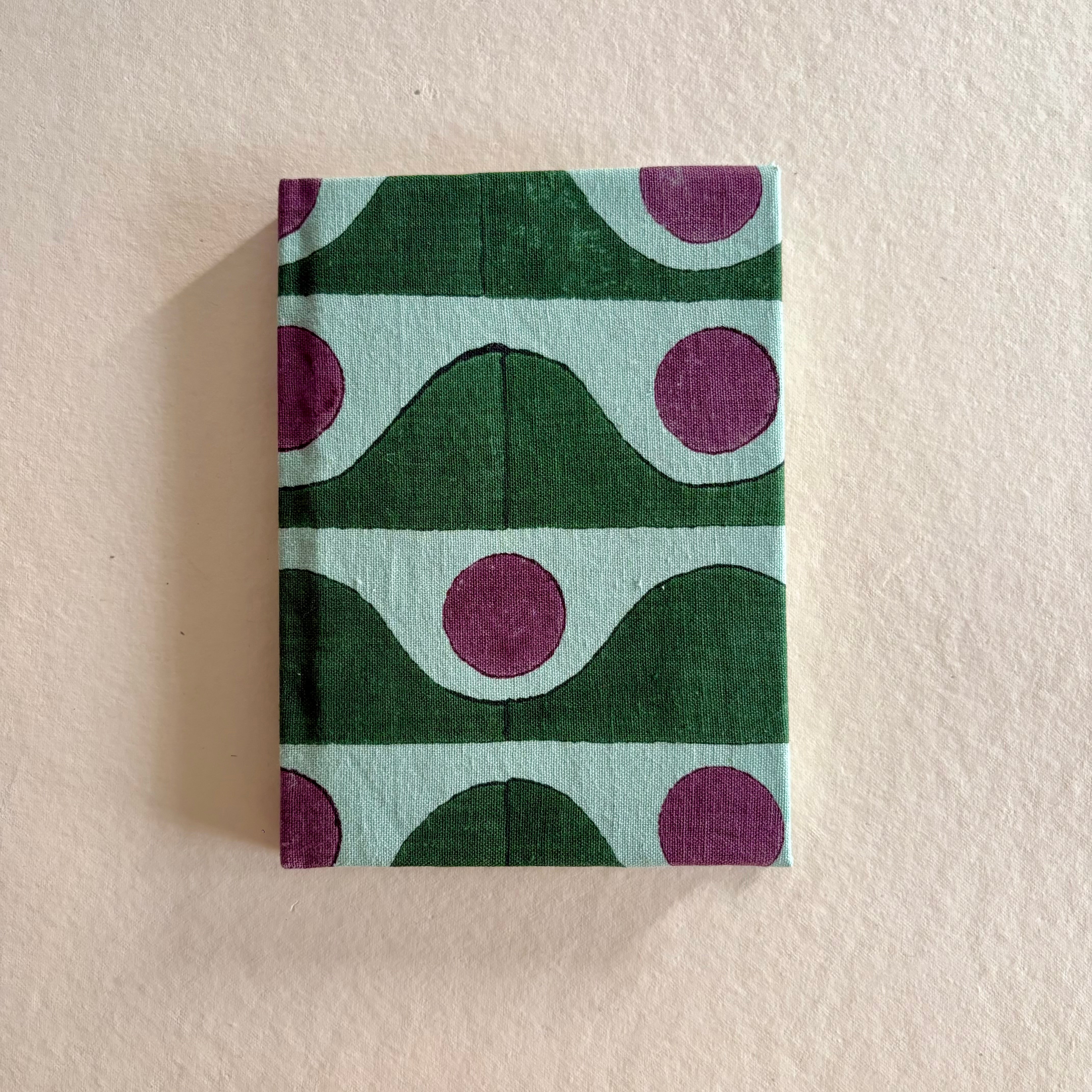 Handcrafted Sustainable Diary Journal Notebook , Green -A5 (Set of 2)