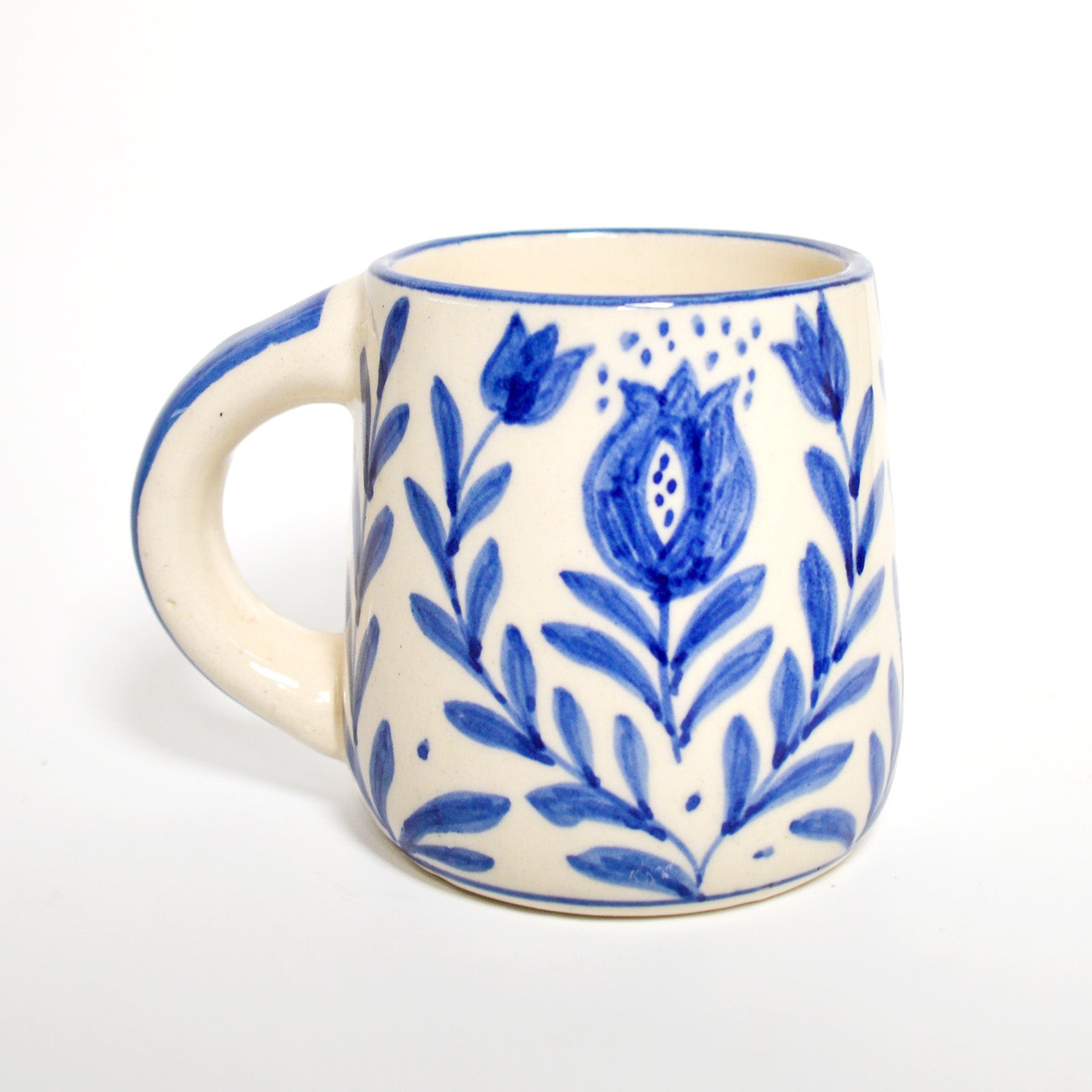 Blue Anaar Coffee Mug- , 3.5 X 3 Inches (Set of4)