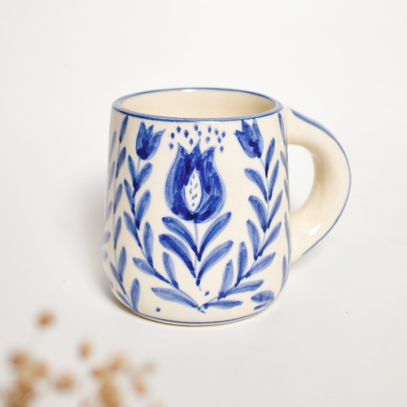Blue Anaar Coffee Mug- , 3.5 X 3 Inches (Set of4)